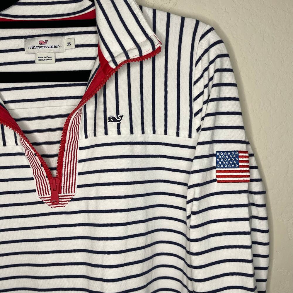 Vineyard Vines Womens Striped Pullover - Size XS - Picture 2 of 4